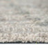 8' X 10' Gray And Ivory Wool Southwestern Hand Hooked Area Rug