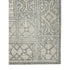 8' X 10' Gray And Ivory Wool Southwestern Hand Hooked Area Rug