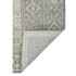 8' X 10' Gray And Ivory Wool Southwestern Hand Hooked Area Rug