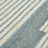 9' X 13' Blue And Ivory Wool Abstract Hand Hooked Area Rug