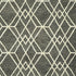 8' X 10' Dark Gray And Ivory Wool Geometric Hand Hooked Area Rug