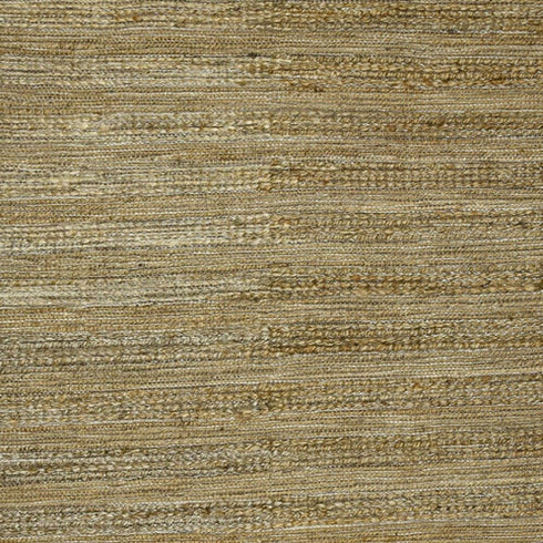 8' X 10' Brown And Beige Jute Striped Flatweave Handmade Area Rug