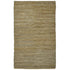 8' X 10' Brown And Beige Jute Striped Flatweave Handmade Area Rug