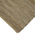 8' X 10' Brown And Beige Jute Striped Flatweave Handmade Area Rug