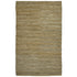 8' X 10' Brown And Beige Jute Striped Flatweave Handmade Area Rug