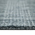 5' X 8' Blue And Ivory Wool Plaid Hand Woven Area Rug