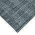 5' X 8' Blue And Ivory Wool Plaid Hand Woven Area Rug