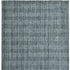 5' X 8' Blue And Ivory Wool Plaid Hand Woven Area Rug