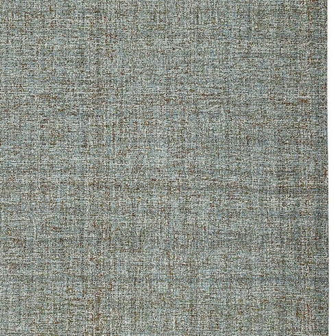 9' X 12' Light Blue And Gray Wool Abstract Hand Tufted Area Rug