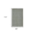 9' X 12' Light Blue And Gray Wool Abstract Hand Tufted Area Rug