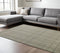 8' X 10' Brown And Gray Wool Plaid Hand Tufted Area Rug