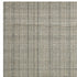 8' X 10' Brown And Gray Wool Plaid Hand Tufted Area Rug