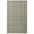 8' X 10' Brown And Gray Wool Plaid Hand Tufted Area Rug
