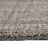 9' X 12' Graphite And Ivory Wool Plaid Hand Tufted Area Rug
