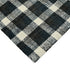 8' X 10' Charcoal And Ivory Wool Plaid Hand Tufted Area Rug