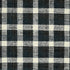 8' X 10' Charcoal And Ivory Wool Plaid Hand Tufted Area Rug
