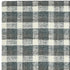 8' X 10' Dark Gray And Ivory Wool Plaid Hand Tufted Area Rug