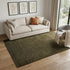 5' X 8' Brown Wool Hand Woven Area Rug