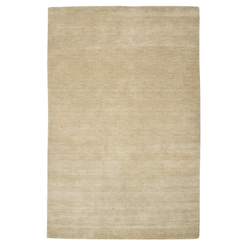 9' X 12' Ivory Wool Hand Woven Area Rug