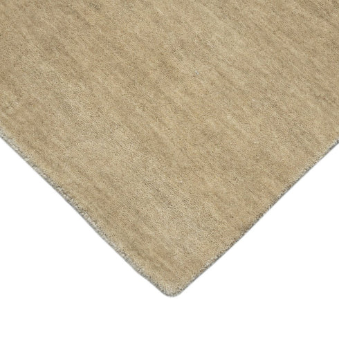 9' X 12' Ivory Wool Hand Woven Area Rug