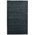 5' X 8' Dark Gray Wool Hand Woven Area Rug
