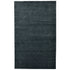 5' X 8' Dark Gray Wool Hand Woven Area Rug