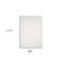 8' X 10' Ivory And Off White Geometric Area Rug