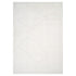 8' X 10' Ivory And Off White Geometric Area Rug