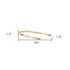 40" Brown Wood Beads And Rope Decorative Tassel