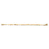40" Brown Wood Beads And Rope Decorative Tassel