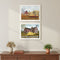Set Of Two Autumn Blessings Farm Life White Framed Wall Art