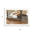 Set Of Two Old Country Road White Framed Wall Art