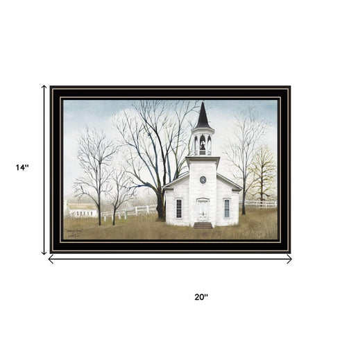 Set Of Two Amazing Grace Sunday Service Black Framed Wall Art