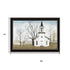 Set Of Two Amazing Grace Sunday Service Black Framed Wall Art
