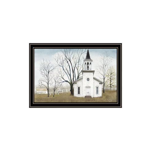 Set Of Two Amazing Grace Sunday Service Black Framed Wall Art