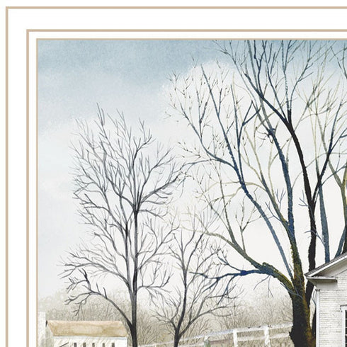 Set Of Two Amazing Grace Sunday Service White Framed Wall Art