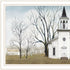 Set Of Two Amazing Grace Sunday Service White Framed Wall Art