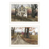 Set Of Two The Old Mill And A Road Home White Framed Wall Art