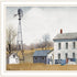 Set Of Two Washday and Granddad's Old Truck White Framed Wall Art