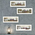 Set Of Four Billy Jacob's Four Seasons Homesteads White Framed Wall Art