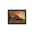 Set Of Two Apple Picking time And Sunflower Quilt Barn Black Framed Wall Art