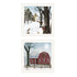Set Of Two A Little Snow And Waiting for Spring White Framed Wall Art
