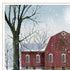 Set Of Two A Little Snow And Waiting for Spring White Framed Wall Art