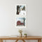 Set Of Two A Little Snow And Waiting for Spring White Framed Wall Art
