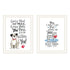 Set Of Two It's Called Furr-niture Isn't It? White Framed Wall Art