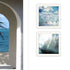 Set Of Two Sail Away White Framed Wall Art