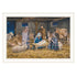 The Birth of Christ White Framed Wall Art