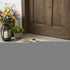 18" X 30" Beige and Black Coir Bicycle Outdoor Spring Door Mat