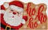18" X 30" Beige and Red Coir Snowflake Outdoor Christmas Door Mat