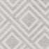 6' Gray Geometric Runner Rug